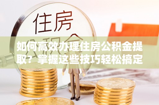 鸟松如何高效办理住房公积金提取？掌握这些技巧轻松搞定